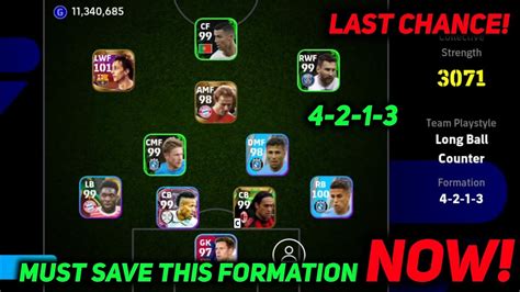 How To Get Formation In Efootball Formation In Pes