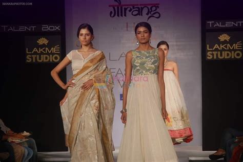 Model Walk The Ramp For Gaurang Shah Show At Lakme Fashion Week 2012