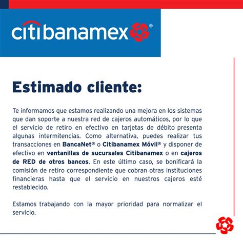 Qué Dijo Banamex Sobre Los Problemas En Sus Cajeros Automáticos Infobae