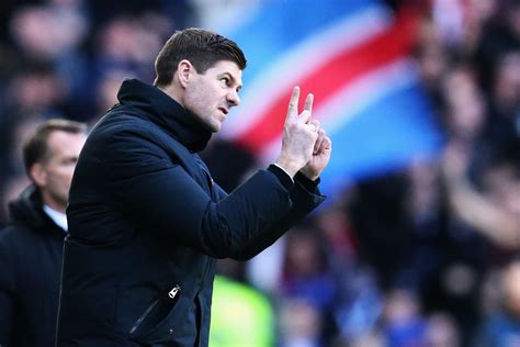 Glasgow Rangers Boss Steven Gerrard Shares Jordan Jones And Glenn