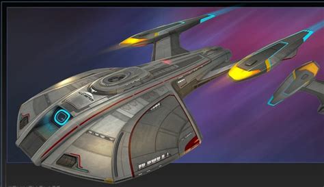 Equinox Class Starship Star Trek Sto Art By Hector Ortiz R Starshipporn