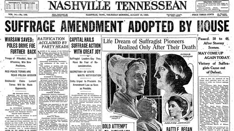 Remember The Women Who Fought For The 19th Amendment