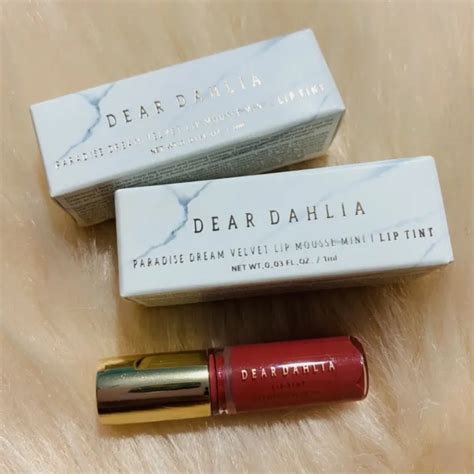 Dear Dahlia Paradise Dream Velvet Lip Mousse Lip Tint Mini Ml Lazada Ph