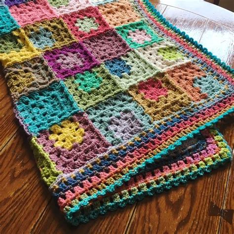 EASY CROCHET PATTERN Crochet Blanket/granny Square/crochet - Etsy Australia | Crochet blanket ...