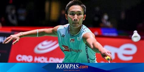 Hasil Indonesia Masters 2023 Tunduk Di Depan Shi Yu Qi Kento Momota