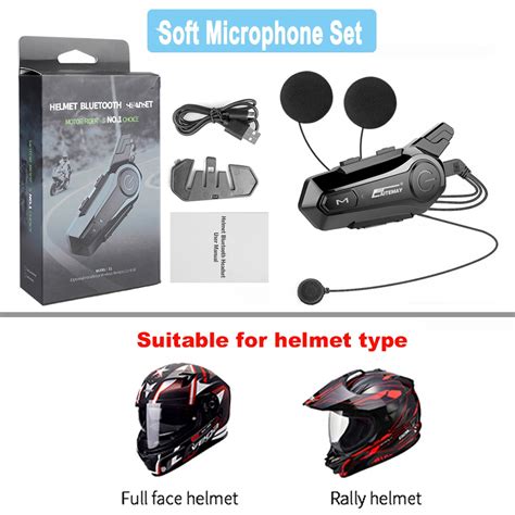 Local Seller Kebidumei M Helmet Intercom Helmet Headset Bluetooth