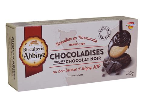 Chocoladises Sablés au chocolat noir au bon beurre dIsigny AOP