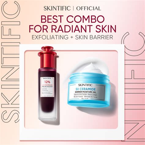 Jual 【skintific Official 2pcs】skintific Peeling Set Acid Peeling