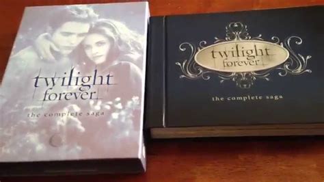 Unboxing Twilight Forever The Complete Saga Blu Ray 10 Disc Box Set Youtube