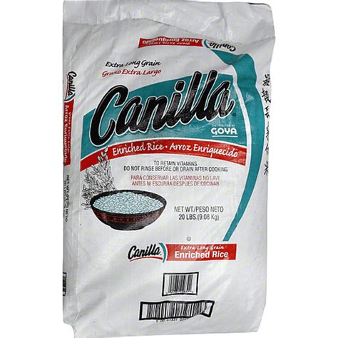 Canilla Enriched Rice, Extra Long Grain | Shop | D'Agostino