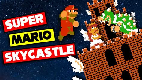 Super Mario Skycastle 32 Level Super Mario Bros Rom Hack YouTube