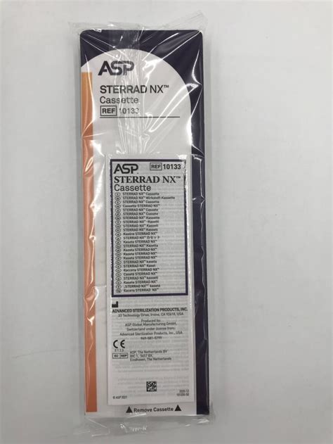 Asp 10133 Sterrad Nx Cassette 5boxx Gb Tech Usa