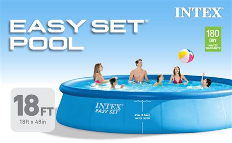 Amazon Intex Eh Easy Set Feet By Inch Round Inflatable