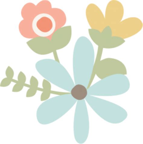 Download High Quality Flower Clipart Pastel Transparent Png Images