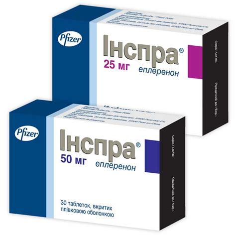 ИНСПРА Pfizer Inc. - инструкция, цена в аптеках, аналоги, состав ...