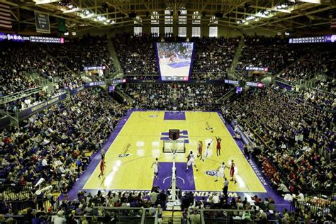 The University Of Washington Basketball Court At Alaska Airlines