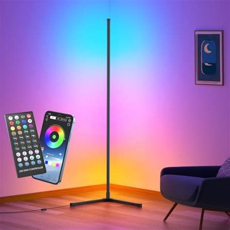 Corner Floor Lamp Corner Light Rgb Color Changing Led Floor Lamp With