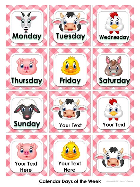 Farm Theme Classroom Calendar Set | Made By Teachers