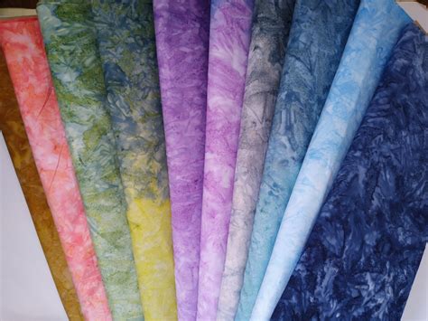 Batik Ombre Fabric For Quilting And Crafts 100 Cotton Long Quarters