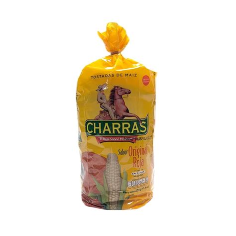 Tostada Charras Rojas 325 G Walmart