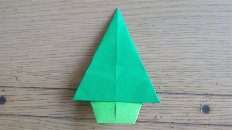 Origami Christmas Tree For A Joyful Holiday Season Easy Origami Tutorial