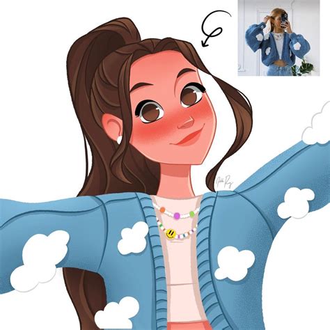 Custom Portrait In Disney Style Custom Cartoon Portrait For Etsy Artofit