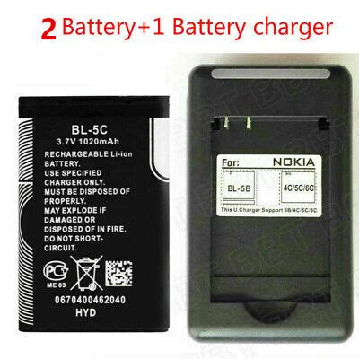 Bl C Battery Charger For Nokia