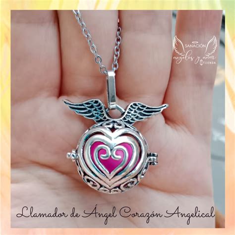 Llamador de ángeles Corazón angelical Sanación Angeles y Amor