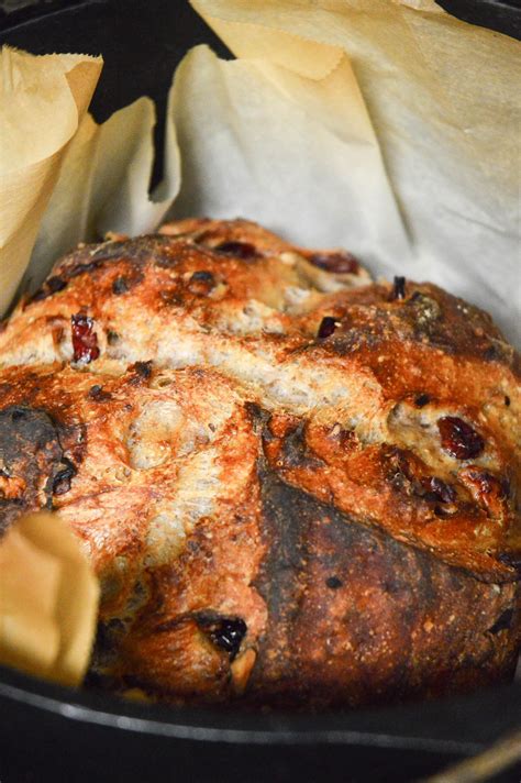 No-Knead Cranberry Walnut Bread Recipe - This Is How I Cook