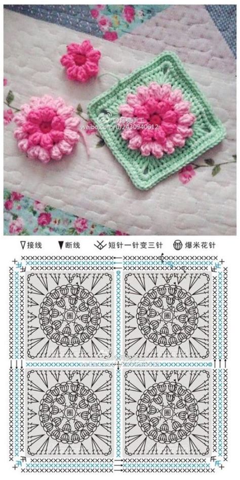 The Ultimate Granny Square Diagrams Collection ⋆ Crochet Kingdom