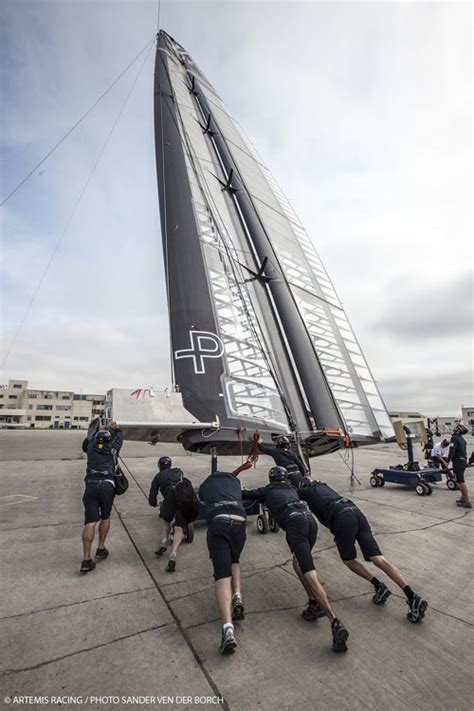 Americas Cup 2013 Artemis Racing Launches Second Ac72 Catamaran