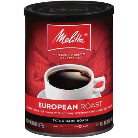 European Dark Roast Can Coffee 105 Oz