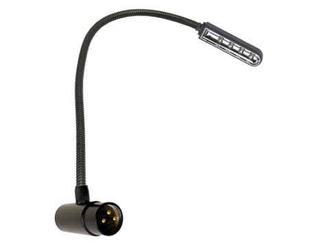 Led105 3m 05w Led 3 Pin Xlr Gooseneck Light Propaudio