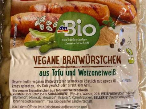 Photos And Pictures Of New Products Vegane Bratw Rstchen Dmbio Fddb