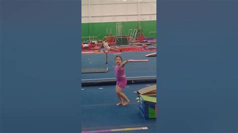 Madisons First Gymnastics Practice 6 4 2023 Madison Excelled In Her