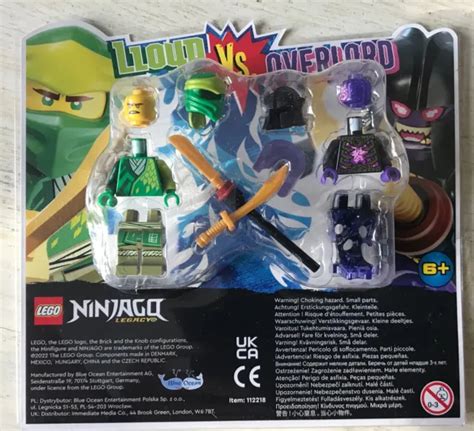 POLYBAG LEGO MINIFIGURE Figurine Ninjago Legacy Lloyd Vs Overlord Foil