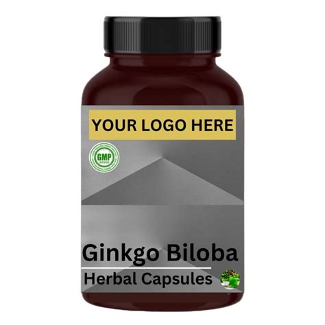 Vanity Vision Ginkgo Biloba Herbal Capsules Packaging Type Bottle