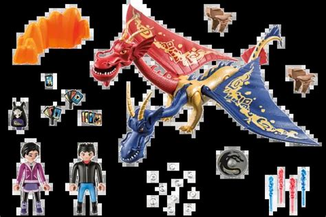 PLAYMOBIL 71080 DRAGONS Le Nine Royaumes Wu Wei Avec Jun Ensemble De