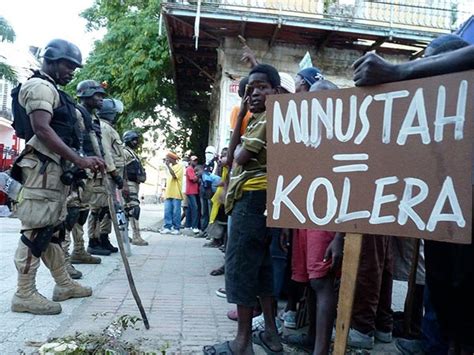 HaitÍ Colera Las Tropas De La Onu Son Responsables De La Epidemia De