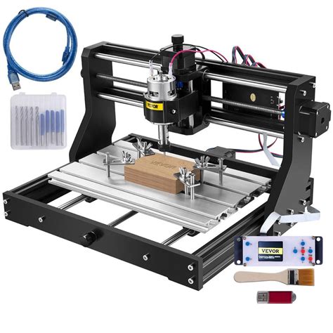 Vevor Cnc Pro Axis Cnc Router Kit Grbl Control Plastic Acrylic