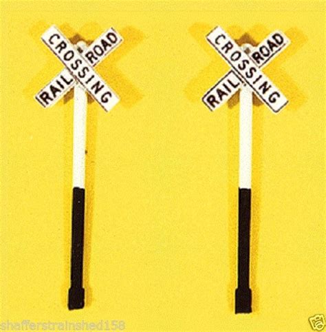 JL Innovative Design 846JL Custom Deluxe Railroad Crossbuck Signs