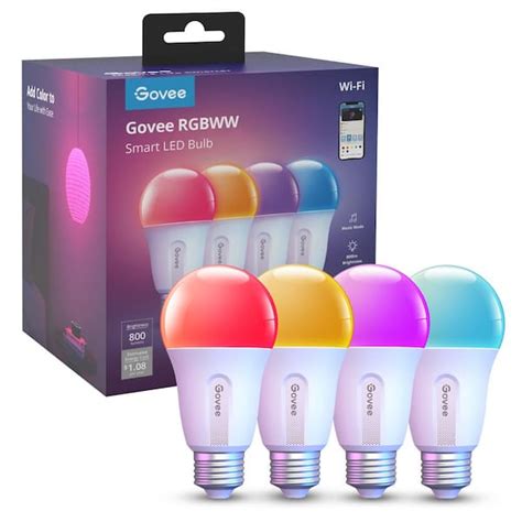 Reviews For Govee Packs Watt Lumens A Shape E Base