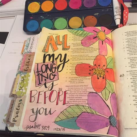 Pin by Cindi Moyer on Art - Bible Journaling Ideas | Bible art journaling, Bible journaling ...