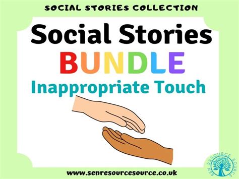 Inappropriate Touch Social Story Bundle Teaching Resources