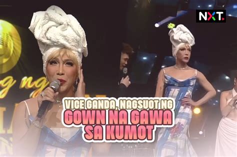 Vice Ganda Nagsuot Ng Gown Na Gawa Sa Kumot Abs Cbn News