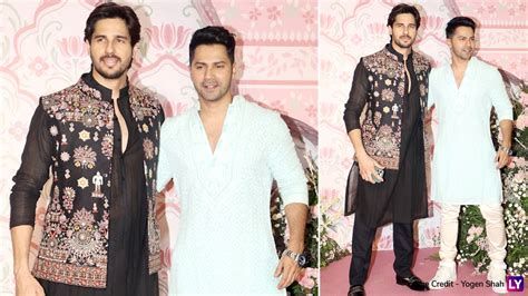 Agency News SOTY Stars Varun Dhawan Sidharth Malhotra Pose Together