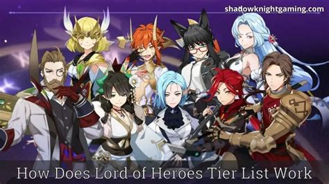 Lord of Heroes Tier List January 2024 | Best Characters