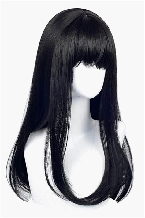 Chainsaw Man Mitaka Asa Yoru War Devil Cosplay Wig In Black Color For