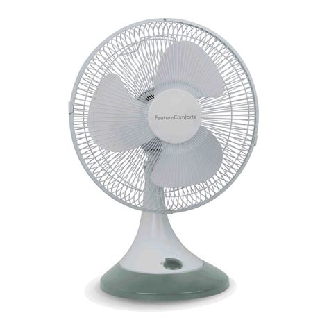 Feature Comforts 12 3 Speed Oscillating Fan At