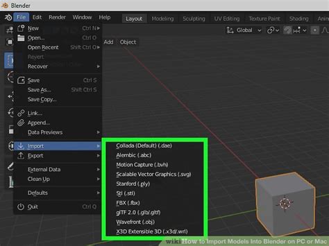 Simple Ways To Import Models Into Blender On Pc Or Mac 14 Steps